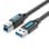 Cable USB 3.0 Vention COOBI 3m USB Tipo-B macho a USB Tipo-A macho 5Gbps Negro