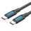 Cable USB 2.0 Vention COTBH Tipo-C Macho a Tipo-C Macho 100W 480Mbps 2m Negro