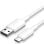Cabo USB 2.0 Vention CTQWF Tipo-C Macho Branco 1m 3A 60W 480Mbps