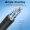 Cable Conversor Vention HAHBG Mini DisplayPort Macho a HDMI Macho 1.5m Negro 4K@30Hz