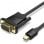 Cable Conversor Vention HFDBF Mini DisplayPort a VGA 1m Negro