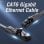 Cable Gigabit Ethernet Vention Cat6 0,75 m UTP RJ45 Noir