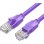 Cable de red Vention IBEVH Cat.6 RJ45 2m Morado 1000Mbps PVC chapado oro