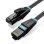 Cable de red Vention IBJBK Cat.6A 8m UTP OFC RJ45 Negro