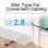Cable de red Vention IBJBK Cat.6A 8m UTP OFC RJ45 Negro