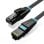 Cable de Red RJ45 Vention IBJBN Cat.6A 15m UTP OFC Negro 32AWG PVC