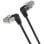 Cable Ethernet Vention IBOBF Cat.6A 1m Cabeza Rotatoria 360º Negro 10Gbps PVC 32AWG