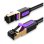 Cable de Red Vention ICDBF Cat7 1m S/FTP RJ45 8P8C Chapado en Oro Negro