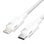 Cabo USB Tipo-C Lightning Vention LALWF 27W 480Mbps 1m Branco