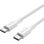 Cable USB 2.0 Tipo-C Vention TRCWF 1m 3A 60W 480Mbps Blanco Conectores Niquelados