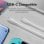 Cable USB 2.0 Tipo-C Vention TRCWF 1m 3A 60W 480Mbps Blanco Conectores Niquelados