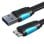 USB-Kabel Vention VAS-A12-B100 MicroUSB A auf Micro B 1m 5Gbps Schwarz USB3.2Gen1 USB-Kabel Vention VAS-A12-B100 MicroUSB A auf Micro B 1m 5Gbps Schwarz USB3.2Gen1