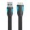 Cable USB 3.0 Vention VAS-A12-B200 2m A-Micro B Macho 5Gbps Azul y Negro