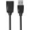 Cable USB 2.0 de Extensión Vention VAS-A44-B100 1m Chapado en Oro Anticorrosión Negro
