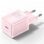 Cargador de Pared Vention FEPP0-EU GaN USB-C 20W Rosa, PPS PD 3.0 QC 3.0 Universal