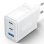 Cargador GaN Vention FERW0-EU 65W 2x USB-C 1x USB-A Blanco Carga Rápida Multi-dispositivo