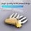 Conector RJ45 Vention Cat.6 FTP Modular Transparente Prata 10 Unidades