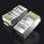 Conector RJ45 Vention IDCR0-100 Cat.6 FTP 100 uds chapado en oro Transparente/Plata
