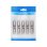 Conector RJ45 Vention IDCR0-100 Cat.6 FTP 100 uds chapado en oro Transparente/Plata