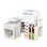 Conector RJ45 Vention IPFW0 Cat.6 UTP Toolless ABS PC Corte Longitudinal Blanco