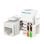 Conector RJ45 Vention IPFW0 Cat.6 UTP Toolless ABS PC Corte Longitudinal Blanco