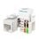 Conector RJ45 Vention IPFW0 Cat.6 UTP Toolless ABS PC Corte Longitudinal Blanco