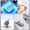 Lector de Tarjetas Vention CLMH0 USB 2.0 Tipo-C Galvanoplastia Níquel Gris
