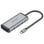 Docking USB Tipo-C Vention TGRHB 3xUSB 1xLector Tarjetas 1xUSB-C PD Gris 87W