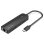 Hub Vention TGPBB USB-C 3xUSB 3.0 RJ45 Gigabit PD Noir ABS