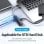 Hub Vention 3 porte USB 3.0 500 Mbit/s CHIBB con Scheda Audio e MicroUSB PD