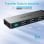 Hub USB Vention 4 puertos 5Gbps modelo CHLBF con carga MicroUSB PD cable 1m