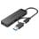 Hub Vention 4 puertos 5Gbps modelo CHTBB USB 3.0 y Type-C compacto y carga PD