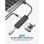 Hub Vention 4 puertos USB 3.0 5Gbps modelo TGKBD con alimentación y OTG