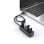 Hub USB Vention 4 puertos 480Mbps VAS-J43-B050 50cm ABS USB 2.0 negro