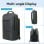 Mochila Vention KRNB0 para Portátil hasta 15.6" 23L Gris Oscuro Ergonomía Ligera