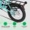 Bicicleta eléctrica YOUIN Oxford BK0600 plegable 250W Shimano Nexus 8v 16'' aluminio 40km autonomía