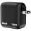 Cargador Verbatim Mini GaN 100W 3x USB-C Carga Rápida Protección Múltiple Negro