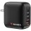 Cargador Verbatim Mini GaN 100W 3x USB-C Carga Rápida Negro