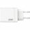 Cargador Verbatim 49700 Interior 2xUSB 1xUSB-C Carga Rápida Blanco Universal