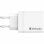 Cargador Verbatim 49700 Interior 2xUSB 1xUSB-C Carga Rápida Blanco Universal
