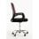 Silla de Oficina Visi Respaldo Ergonómico Altura Regulable Reposabrazos Tela Negra o Gris