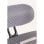 Silla de Oficina Kontor Regulable en Altura y Respaldo Reclinable Reposabrazos Negra o Gris