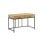 Mesa escritorio acero reforzado madera 120x60cm altura 77,5cm estilo industrial