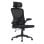 Silla de oficina Nórdica Profesional/Doméstica tela poliéster transpirable, altura regulable, acero reforzado, soporta 1