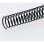 Espiral metálico Fellowes 5110401 A4 negro 12 mm 5:1 hasta 80 hojas pack 100 uds