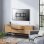 Soporte de pared AISENS WT100T-367 para TV 43-100" inclinable VESA 800x400mm 75kg acero negro