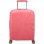 Mala de cabina American Tourister Starvibe Spinner 55 cm expansível 4 rodas TSA coral