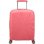 Mala de cabina American Tourister Starvibe Spinner 55 cm expansível 4 rodas TSA coral