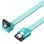 Cabo SATA Vention KDDSD 50cm Azul SATA III Macho-Macho