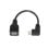 USB 2.0 OTG Kabel AISENS A101-0034 Mini USB B zu USB A 15cm Schwarz